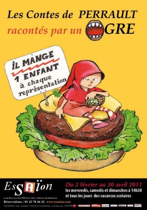 Affiche de théâtre jeunesse