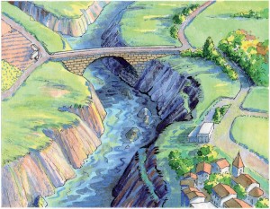 Vu du haut ...